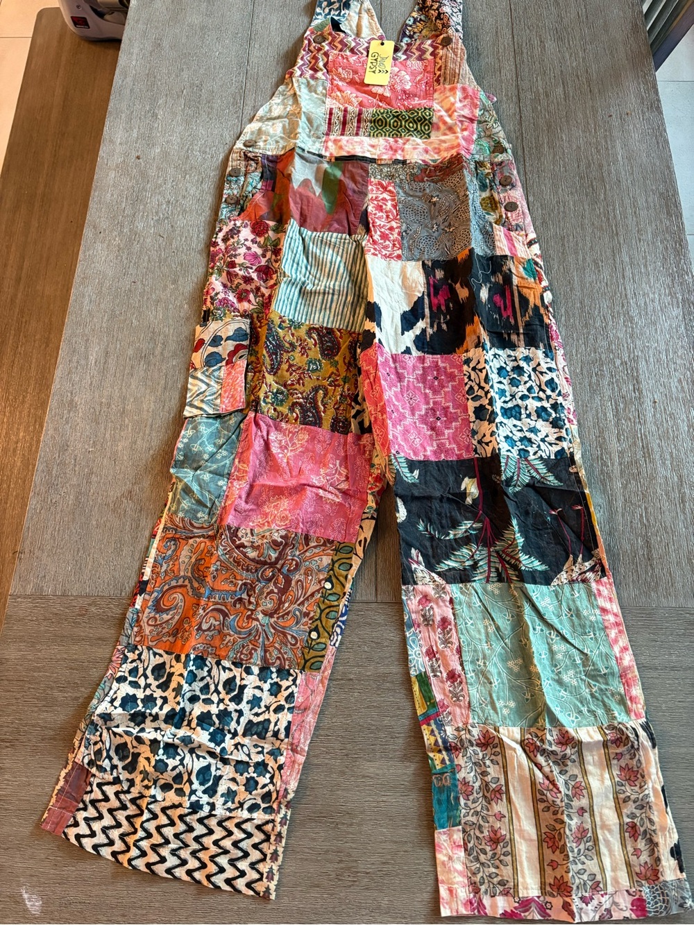 Jaded gypsy sold out nwt free size/one size travels await overalls $329